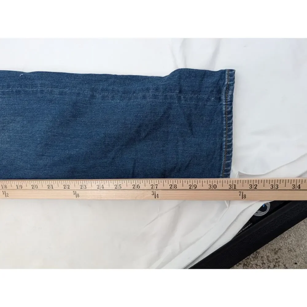 J Crew Selvedge Matchstick Dark Wash Denim Size 29 Casual Comfort Errands Staple